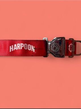Harpoon Dog Collar, Metal Quick-Release Buckle with Bottle Opener